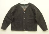 画像: WOODBLOCK "DENIM ENGINEER JACKET" BLACK (VINTAGE)