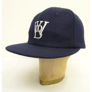 画像: WOODBLOCK "CLASSIC WB LOGO WOOL CAP" NAVY (NEW)