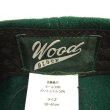 画像6: WOODBLOCK "CLASSIC WB LOGO WOOL CAP" GREEN (VINTAGE)