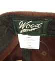 画像6: WOODBLOCK "CLASSIC WB LOGO WOOL CAP" BROWN (VINTAGE)