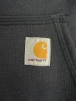 画像5: 00'S CARHARTT 裏地キルティング ヘビーウエイト ジップパーカー フェードネイビー (VINTAGE)