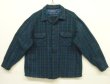 画像1: 60'S PENDLETON "BOARD SHIRT" ウール オープンカラーシャツ チェック柄 USA製 (VINTAGE)