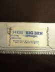 画像2: 80'S BIG BEN by WANGLER コットン ワークパンツ ブラウン 42TALONジップ (VINTAGE)