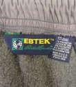 画像2: 90'S EDDIE BAUER "EBTEK" ドローコード付き POLARTEC フリースパンツ チャコール USA製 (VINTAGE)