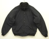 画像: 90'S LANDS' END "SQUALL JACKET" 裏フリース ドリズラージャケット ブラック USA製 (VINTAGE)