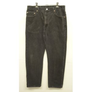 画像: 00'S LEVIS 505 デニム ブラック W36L30 USA製 (VINTAGE)