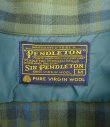 画像2: 60'S PENDLETON "SIR PENDLETON" ウール 長袖 オープンカラーシャツ チェック柄 USA製 (MINT CONDITION)