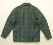 画像4: 60'S PENDLETON "SIR PENDLETON" ウール 長袖 オープンカラーシャツ チェック柄 USA製 (MINT CONDITION)