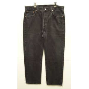 画像: 00'S LEVIS 501 デニム ブラック USA製 W38L30 (VINTAGE)