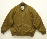 画像: 90'S BANANA REPUBLIC ヘリンボーンツイル ウールライナー付き ドリズラージャケット カーキ (VINTAGE)