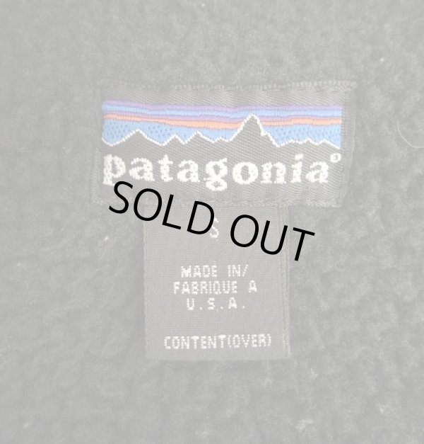 画像2: 90'S PATAGONIA シンチラシャーリングコート ブラック USA製 (VINTAGE)