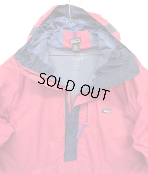 画像3: 90'S PATAGONIA "BACK BOWL ANORAK" ナイロン アノラック マゼンタ/ネイビー (VINTAGE)