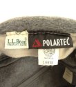 画像10: 90'S LL Bean "POLARTEC" 筆記体ロゴ 耳当て付き フリース ロングビルキャップ グレー USA製 (VINTAGE)