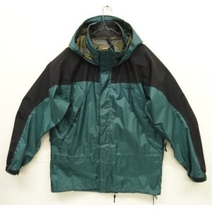 画像: 90'S LL Bean "GORE-TEX" マウンテンガイドジャケット ダークグリーン/ブラック (VINTAGE)