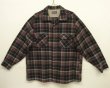 画像1: 60'S PENDLETON "BOARD SHIRT" ウール オープンカラーシャツ チェック柄 USA製 (VINTAGE)