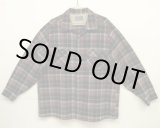 画像: 60'S PENDLETON "BOARD SHIRT" ウール オープンカラーシャツ チェック柄 USA製 (VINTAGE)