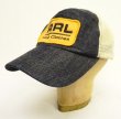 画像1: RRL 耳付きデニム トラッカーキャップ インディゴ (USED)