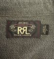 画像2: RRL ガチャポケ マチ付き ブラックシャンブレー ワークシャツ ソルト&ペッパー (USED)