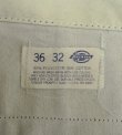 画像2: 80'S DICKIES チビタグ ツープリーツ ワークパンツ ネイビー W36L32 USA製 (VINTAGE)