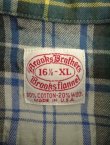 画像2: 80'S BROOKS BROTHERS "BROOKS FLANNEL" フランネル BDシャツ チェック柄 USA製 (VINTAGE)