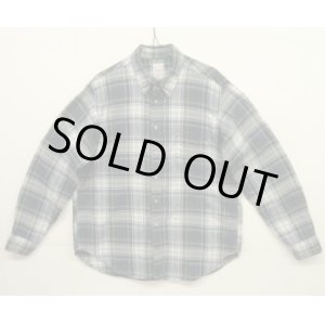 画像: 80'S BROOKS BROTHERS "BROOKS FLANNEL" フランネル BDシャツ チェック柄 USA製 (VINTAGE)