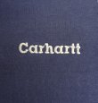 画像3: 00'S CARHARTT 前Vガゼット付き スウェットシャツ フェードネイビー (VINTAGE)