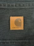 画像4: CARHARTT ダブルニー ダック ペインターパンツ ブラック W38L32 (VINTAGE)