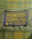 画像2: 60'S PENDLETON "SIR PENDLETON" ウール 長袖 オープンカラーシャツ チェック柄 USA製 (VINTAGE)