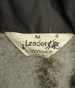 画像2: 80'S LEADER SPORTSWEAR フード付き 裏ボア付き コーチジャケット ブラック USA製 (VINTAGE)