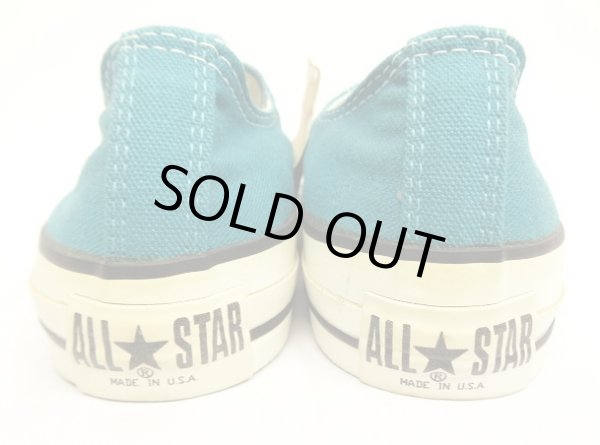 画像5: 90'S CONVERSE "ALL STAR LO" キャンバス スニーカー スカイ USA製 (DEADSTOCK)