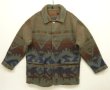 画像1: 90'S WOOLRICH コンチョボタン ウールジャケット ネイティブ柄 USA製 (VINTAGE)