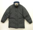 画像1: 80'S LL Bean "PENOBSCOT PARKA" ダウン入り ナイロンパーカー チャコール USA製 (VINTAGE)