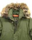 画像3: BARBOUR 3クレスト "GUSTNADO JACKET" 中綿入り N-3Bジャケット オリーブ (VINTAGE)