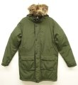 画像1: BARBOUR 3クレスト "GUSTNADO JACKET" 中綿入り N-3Bジャケット オリーブ (VINTAGE)