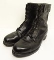 画像1: 80'S アメリカ軍 US MILITARY "ADDISON SHOE COMPANY製" スチールトゥ コンバットブーツ (VINTAGE)