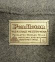 画像2: 70'S PENDLETON ウール 2ポケット ショート丈 ウエスタンジャケット グレー USA製 (VINTAGE)