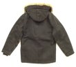 画像4: 80'S CARHARTT "TRADITIONAL COAT" フード付き 裏地ブランケット ダックジャケット ブラック USA製 (VINTAGE)