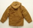 画像5: CARHARTT "TRADITIONAL COAT" フード付き 裏地キルティング ダックジャケット ブラウン USA製 (VINTAGE)