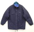 画像1: 90'S PATAGONIA "GUIDE PARKA" 旧タグ 中綿入り ハーフコート ネイビー (VINTAGE)