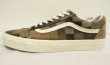 画像3: VANS "SALES SAMPLE" OLD SKOOL ウール スニーカー ブラウン/ベージュ チェック (一点物/NEW)