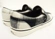 画像4: VANS "SALES SAMPLE" SLIP-ON ウール スニーカー ブラック/グレー チェック (一点物/NEW)