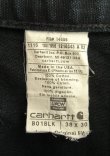 画像3: CARHARTT ダブルニー ダック ペインターパンツ ブラック W38L30 USA製 (VINTAGE)