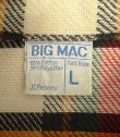 画像2: 70'S BIG MAC ヘビーフランネル ワークシャツ チェック柄 (VINTAGE)