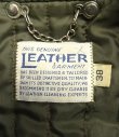 画像2: 70'S THIS GENUINE LEATHER GARMENT 裏地キルティング レザージャケット TALONジップ ダークブラウン (VINTAGE)