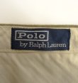 画像2: 90'S RALPH LAUREN ウエストアジャスター付き モールスキンパンツ ダークベージュ (VINTAGE)