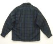 画像4: 60'S PENDLETON "SIR PENDLETON" ウール 長袖 オープンカラーシャツ チェック柄 USA製 (VINTAGE)