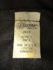 画像5: 80'S EASTPAK 旧タグ ボトムレザー ナイロン バックパック ブラック USA製 (VINTAGE)