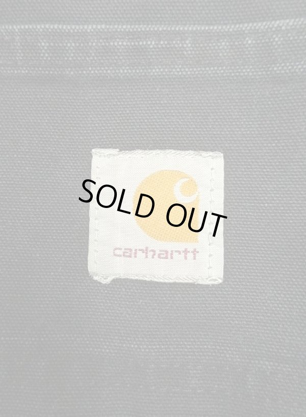 画像4: CARHARTT ダブルニー ダック ペインターパンツ ブラック W34L30 USA製 (VINTAGE)