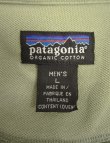 画像2: 00'S PATAGONIA オーバルロゴ刺繍 長袖シャツ ライトグリーン (VINTAGE)