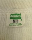 画像2: 80'S HANES コットン/ポリ サーマル 長袖 Tシャツ オフホワイト USA製 (VINTAGE)